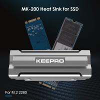 【CW】 SSD Cooling Heat Sink Radiator NVMe Dissipation MK 200 M.2 2280 Thermal Pad for Household Computer Safety Parts