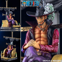 Model โมเดล Figure ฟิกเกอร์ จากการ์ตูนเรื่อง One Piece วันพีซ เต็มพิกัดสลัดจอมลุย วันพีช Juracule Dracule Mihawk จูราคิล แดรคูล มิฮอว์ค ตาเหยี่ยว Ver Anime ของสะสมหายาก อนิเมะ การ์ตูน คอลเลกชัน ของขวัญ จากการ์ตูนดังญี่ปุ่น New Collection ตุ๊กตา manga