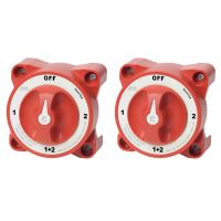 3X 9002E 32V 350 Amp E-Series Waterproof Ignition Protected Marine Boat Dual Battery Isolator Switches