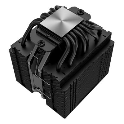 SE-207- SLIM BLACK 7 Heat-Pipes Itx Cooling CPU Cooler Dual Fan Radiator Heatsink for AMD 1700 Am4 2011