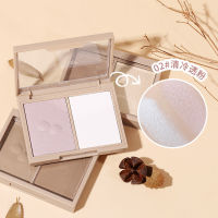 เมคอัพ WODWOD Crystal Two Color Makeup Powder Natural Stereo Nose Shadow แมตต์ ไฮไลท์ บลัชออน One Piece