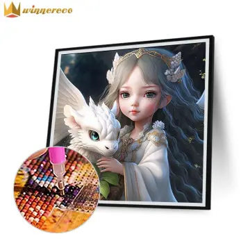 Mua xiangsushijie Diamond Painting Kit for Kids with Frame Easy Small Anime  Diamond Art for Kids Ages 6-8-10-12 and Girls Boys Adult Beginners 7