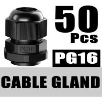 50 ชิ้น เคเบิ้ลแกลน ไนล่อน Cable Gland IP68 PG16