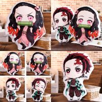 □ BaErNongYeYou Slayer: อสูรอะนิเมะ Kimetsu No Yaiba Kamado Nezuko ตุ๊กตาผ้ากำมะหยี่หมอน Boneka Mainan