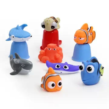 Mainan Bayi Mandi Induksi Bercahaya Katak Hewan Mengambang Cahaya Net  Fishing Kit untuk 0 ~ 12 Bulan Anak Mainan Pendidikan Dini
