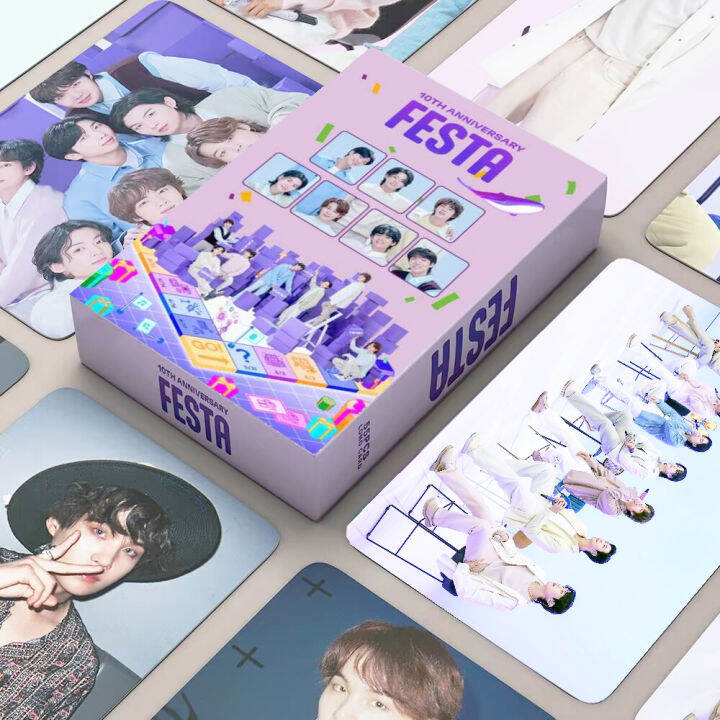 Pcs Pack Photocard Bts Festa Bts Army Lomocard Photo Album Lomo