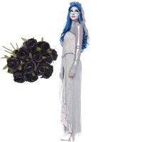 Ladies Halloween Horror Zombie Corpse Bride Dead Scary Fancy Dress Costume