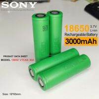 [แรงสูงสุด 30A] ถ่านชาร์จ 18650 Sony VTC6A ตัวแรง MURATA 3000mAh 3.7V สินค้าแท้!! แรงตรงสเปค