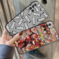 {OLI STUDIO} Marvel Comics LogoCases ForM11 M12M20M30Back ฝาครอบ OriginalSoft Carcasa Coque