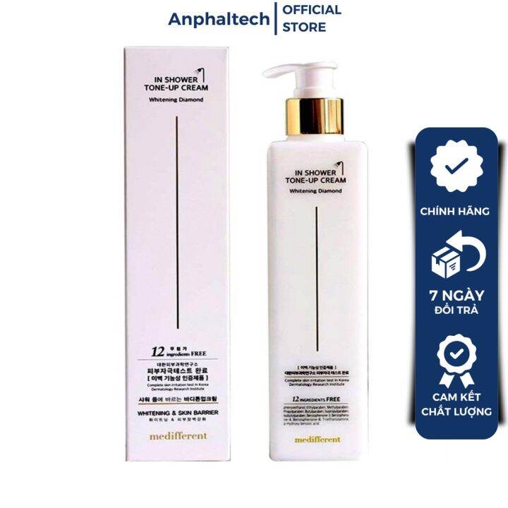 Sữa Tắm Truyền Trắng Medifferent In Shower Tone Up Cream Lazada.vn