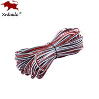 10~100m Led Strip Wire Cable 22AWG 3Pin For WS2811 16703 WS2812B SK6812 Led Strip Adhesives Tape