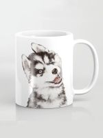 Husky Mug 11oz Ceramic Creative Office Coffee Mug Dog lover Birthday Gift Cup Home Tea Milk Mug