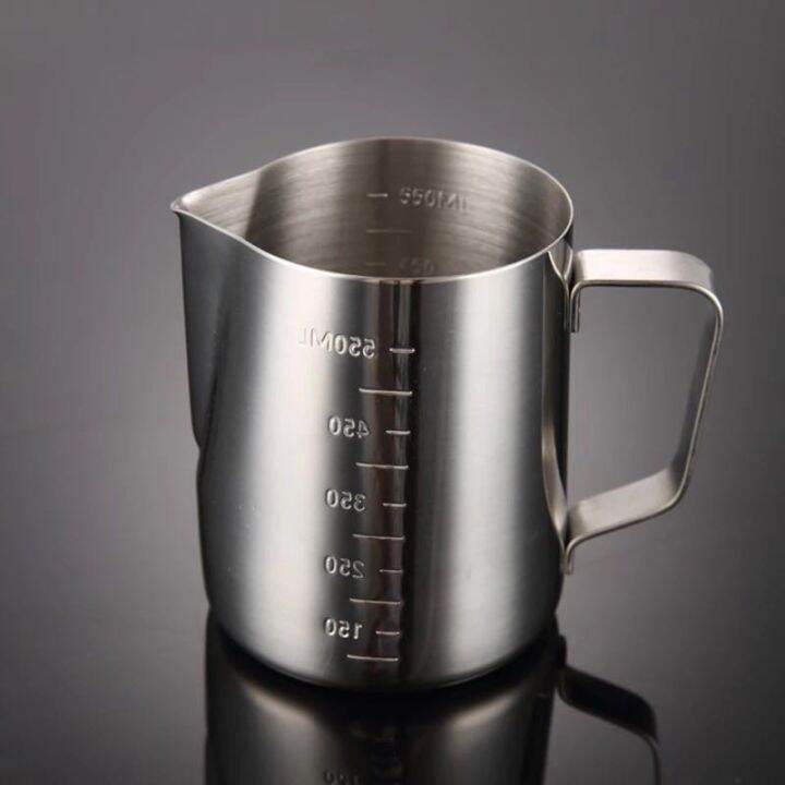 ถ้วยตีฟองนม-stainless-milk-pitcher-scale-550-cc-1-ชิ้น