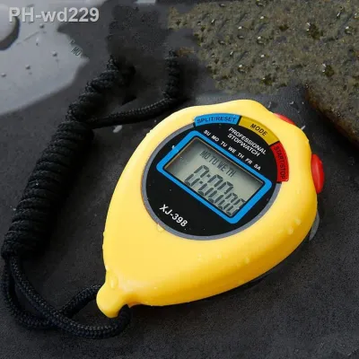 New Classic Waterproof Digital Professional Handheld LCD Handheld Sports Stopwatch Timer Stop Watch With String For Sports