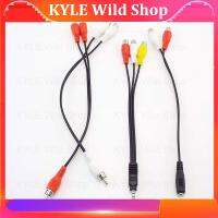 KYLE Wild Shop Universal RCA Cable 3.5Mm Jack Plug Stereo Audio Cable To 2Rca Socket Female To Male To Headphone 3.5 Aux Y Adapter