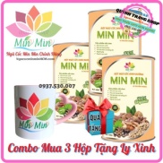 MIỄN SHIP COMBO 3 tặng 1ly NGŨ CỐC BẦU _NGŨ CỐC LỢI SỮA MINMIN