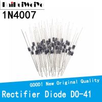 100PCS/LOT 1N4001 IN4001 4001 N4001 1A 50V DO41High Quality Rectifier Diode D-41 DIP New Original Electrical Circuitry Parts