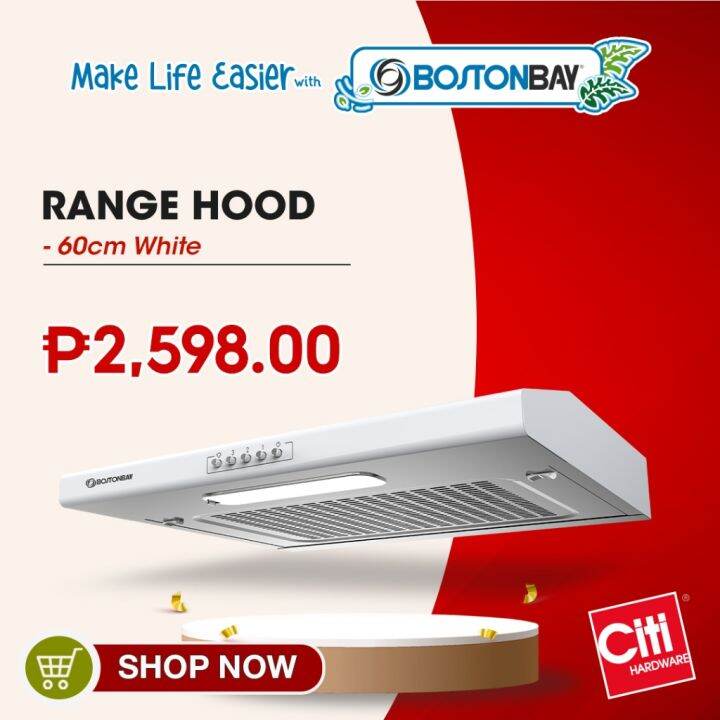 Boston Bay Kitchen Range Hood 60cm Series Lazada PH