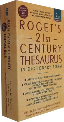 English original roget S 21st century thesaurus Roche 21st century dictionary