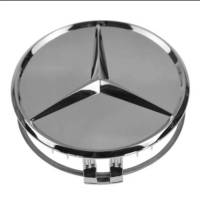 ฝาครอบดุมล้อ BENZ (เบนซ์) 75mm. ราคาต่อ 1ชิ้น/4ชิ้น