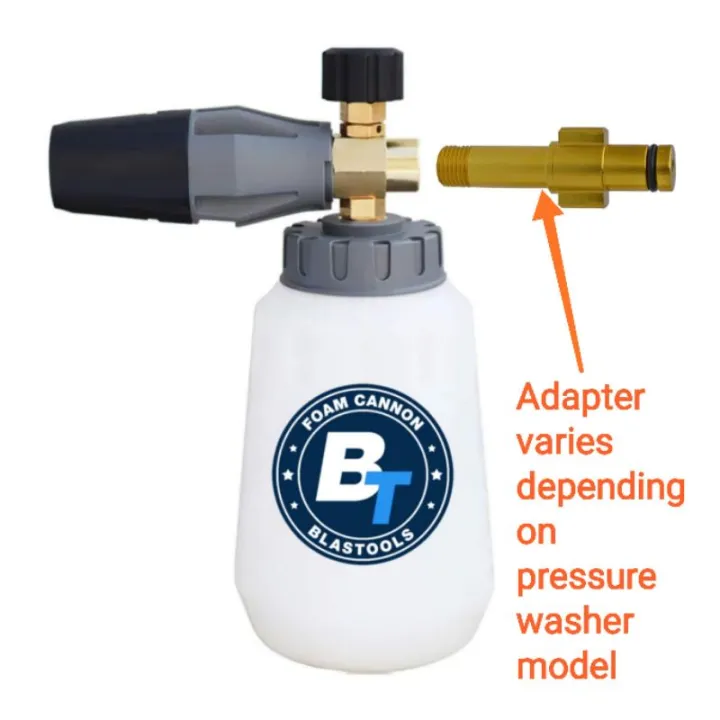 Snow Foam Lance Cannon for Kawasaki Fujihama Maxipro Black Decker Bosch