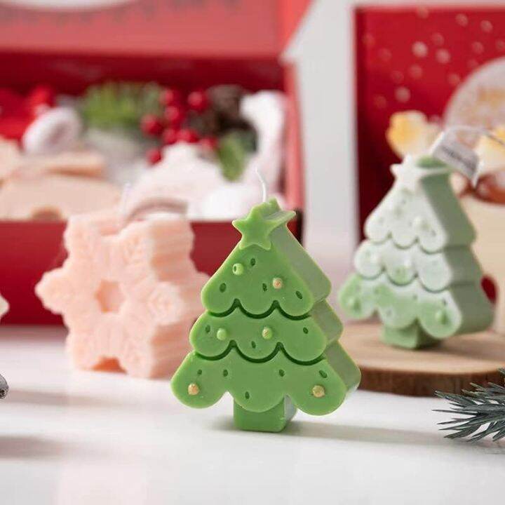 Silicone Mold for Candles Making, DIY 3D Moulds for Soy Wax, Beeswax, Scented Candle Gifts