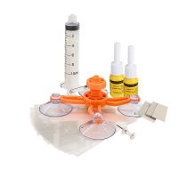 【hot】☽¤  New Windshield Repair Kit Automotive Glass Fluid with Syringe Thrusters Chip for ChipsCracks