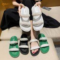 ขายดีที่สุด ioztt2023 - /▼ Ladies Shoes Beach Slippers Slides Glitter Fashion Sandals Woman Flip Flops