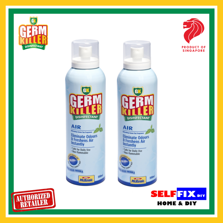 [BUNDLE OF 2] GKGermkiller Air Freshener Disinfectant Spray 300ml x 2