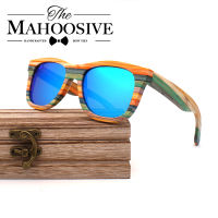 2020 Mens Sunglasses Polarized Bamboo Wood Mirror Sun Glasses Women nd Design Colorful Shades Handmade