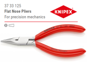 KNIPEX 37 33 125 Flat Nose Pliers For precision mechanics | คีมปากแบนอย่างดี จากเยอรมัน