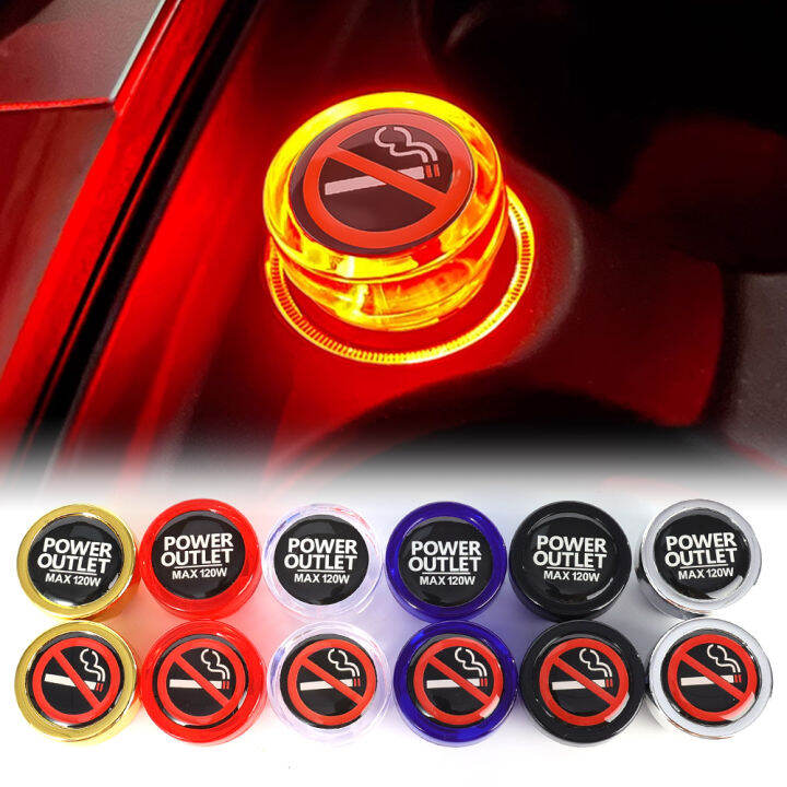 Universal Car Lighter Plug Outlet Dust Cover Cap Car Lighter Decor Cap