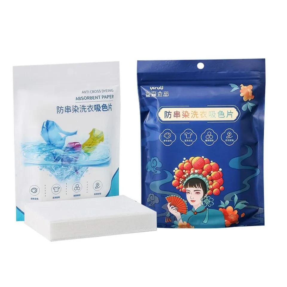 Anti-Staining Clothes Laundry Paper Sheets Anti-String Mixing