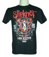 เสื้อวง SLIPKNOT ร็อคในตำนาน อมตะ สลิปน็อต ไซส์ยุโรป PTD1449