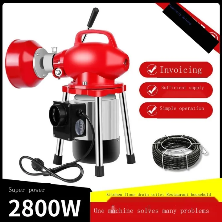 Unclogging machine pipeline dredging artifact kitchen toilet sewer