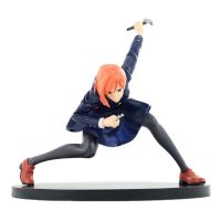 Yonggry การ์ตูนญี่ปุ่นน่ารัก Jujutsu Kaisen Miniatures Kugisaki Nobara ตุ๊กตาของเล่น Jujutsu Kaisen เครื่องประดับโมเดลตุ๊กตาหุ่นโมเดล Kugisaki Nobara