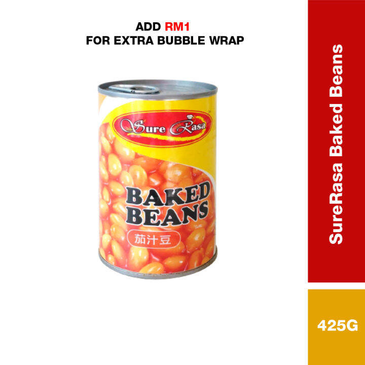 Sure Rasa Baked Beans 425g (Kacang Panggang) | Lazada