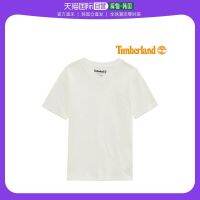 2023 New Fashion version Korean Direct Mail [Timberland Kids] Basic Logo V-Neck T-Shirt (TLSDA13F 100)