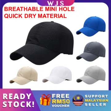 Summer Breathable Mesh Baseball Cap Sport Quick Drying Hats For