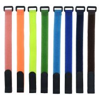 Nylon Hook and Loop Strap Cable Ties 30 40 50 60 80 100cm Length 2 2.5cm Width Self-adhesive Reusable Cord Tidy PC TV Organizer Cable Management