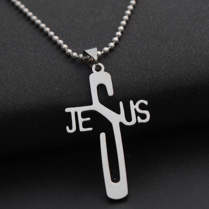 1pc-hot-jesus-cross-fashion-pendant-necklace-jewelry-stainless-steel-chain-christian-symbol-nice-high-quality-gifts-2022