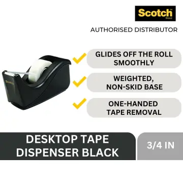 Scotch Tape Dispenser, Black