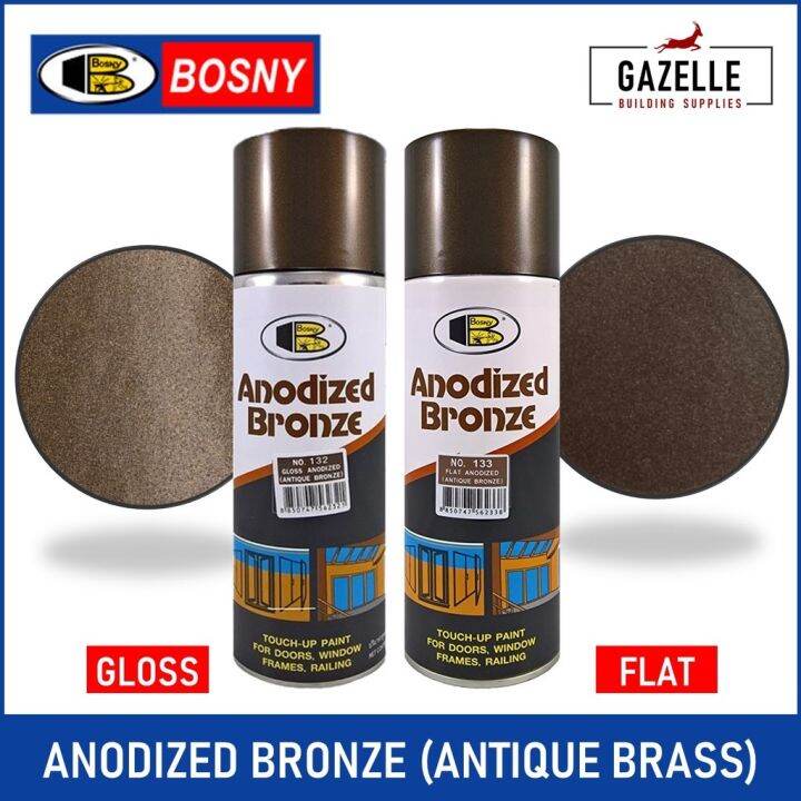 Bosny Anodized Bronze Antique Brass Color Spray Paint Gloss / Flat 400cc Lazada PH