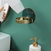 Hair Dryer Rack for Bathroom Wall