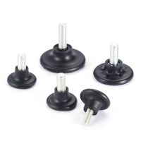 10/5pcs Adjustable Furniture Feet Pad M6/M8 Screw 28-45mm Dia Leveling Bolt Balance Table Leg Chair Foot Sofa Base Anti-slip Furniture Protectors Repl