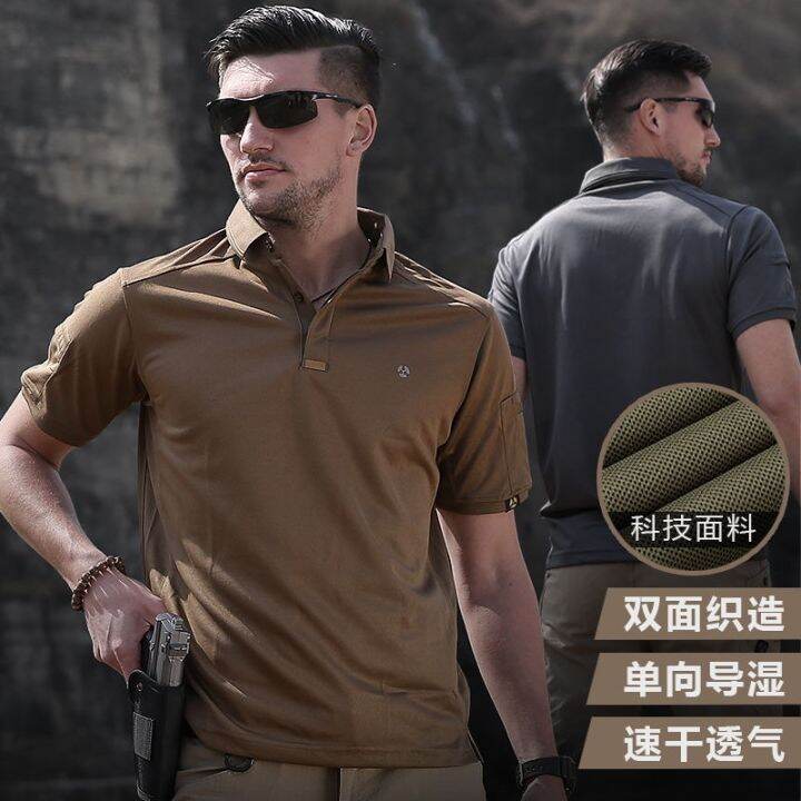 original-archon-lapel-quick-drying-t-shirt-mens-quick-drying-short-sleeved-loose-spring-and-autumn-paul-shirt-outdoor-sports-tactical-polo-shirt