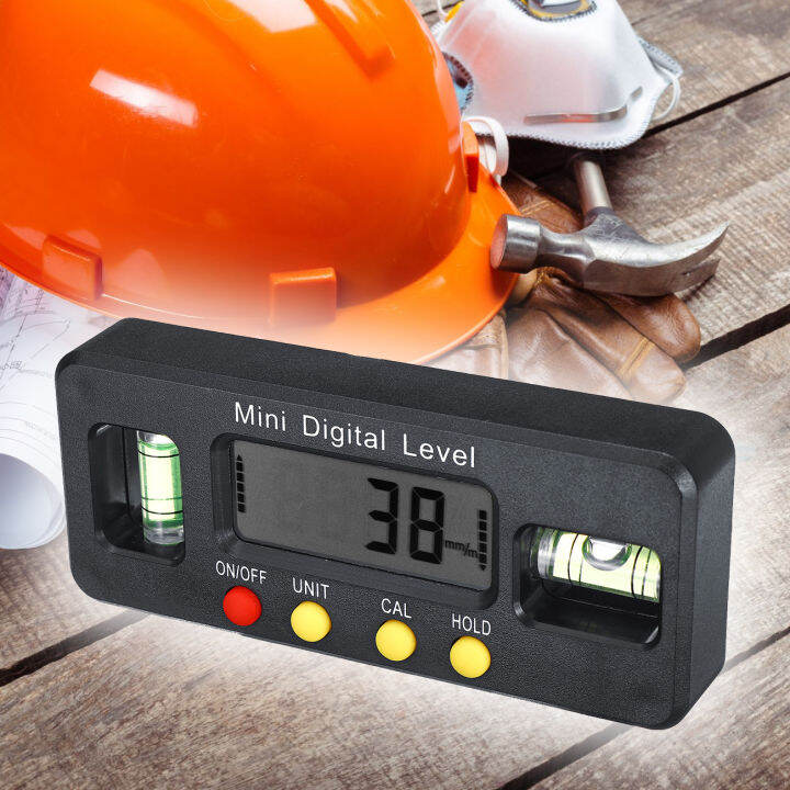 Alat Untuk Mengukur Sudut Miring Digital Inclinometer Spirit Level Angle Finder