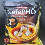 CAFÉ PHỐ NHÀ LÀM 840g 30 gói - CÀ PHÊ SỮA thơm ngon - sánh MACCOFFEE 3 in