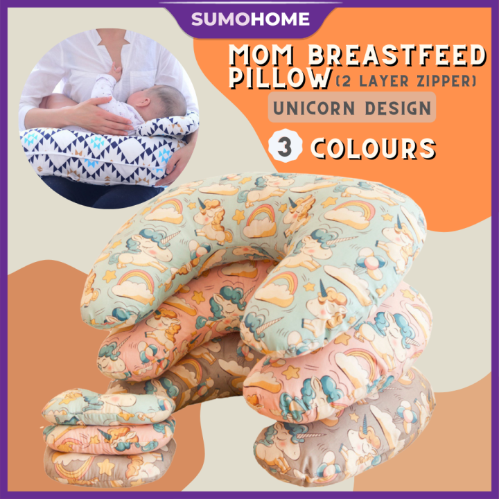 2 Layer Baby U Shaped Breastfeed Maternity Head Support Pillow Baby