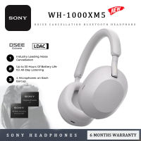 【การรับประกัน 6เดือน】แท้จริง Sony WH-1000XM5 หูฟังไร้สาย พร้อมระบบตัดเสียงรบกวน หูฟังเกมที่มีไมโครโฟนในตัว for IOS/Android/PC Bluetooth Headset Bass 30 Hour Battery Life Portable Wireless Headphones Sony XM5